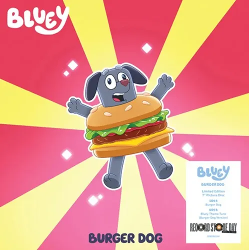 BLUEY / ブルーイ / BURGER DOG (PICTURE DISC) (7")
