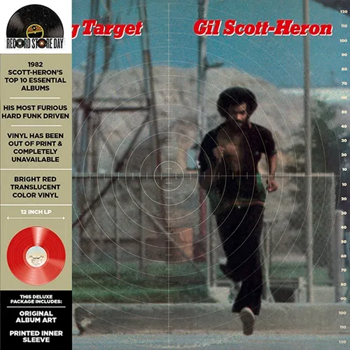 GIL SCOTT-HERON / ギル・スコット・ヘロン / MOVING TARGET(BRIGHT RED VINYL LP)