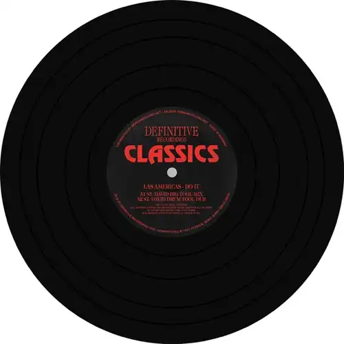 LAS AMERICAS / DO IT (ST. DAVID REMIXES)