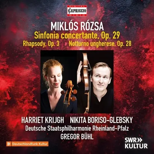 HARRIET KRIJGH / ハリエット・クライフ / ROZSA:SINFONIA CONCERTANTE
