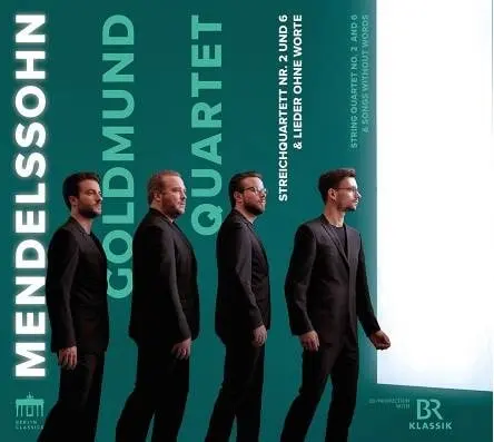 GOLDMUND QUARTET / ゴルトムント四重奏団 / MENDELSSOHN:STRING QUARTET NO.2&6