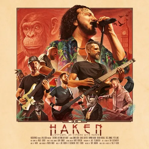HAKEN / ヘイケン / LIVEFORMS: AN EVENING WITH HAKEN: 3CD+BLU-RAY