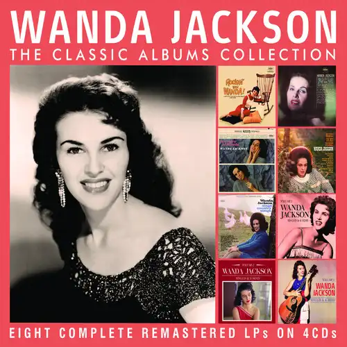 WANDA JACKSON / ワンダ・ジャクソン / CLASSIC ALBUMS COLLECTION (4CD)