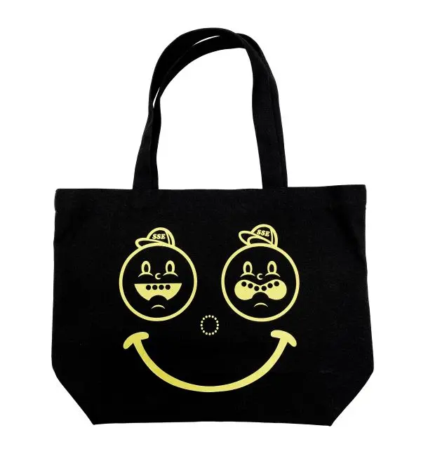 SSE PROJECT / エスエスイー・プロジェクト / TOTE BAG(BLACK) 