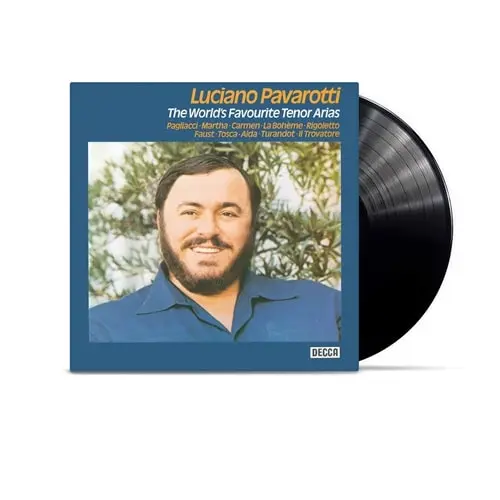 LUCIANO PAVAROTTI / ルチアーノ・パヴァロッティ / WORLD'S FAVORITE TENOR ARIAS(LP)