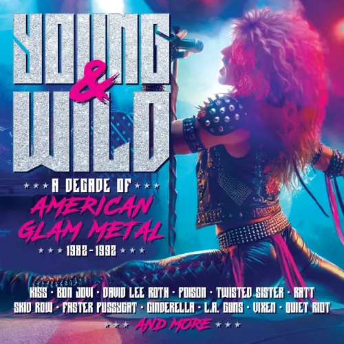 V.A.  / オムニバス / YOUNG AND WILD - A DECADE OF AMERICAN GLAM METAL 1982-1992