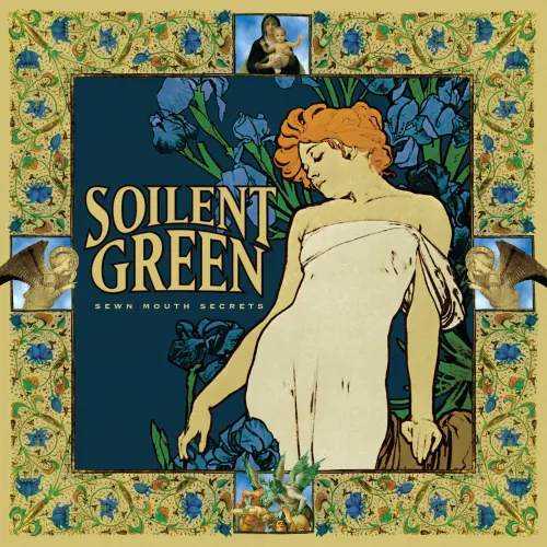SOILENT GREEN / ソイレント・グリーン / SEWN MOUTH SECRETS (TRANSUCENT GOLD WITH SPLATTER EDITION)