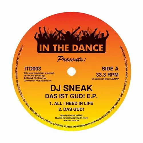 DJ SNEAK / DJスニーク商品一覧｜SOUL / BLUES｜ディスクユニオン