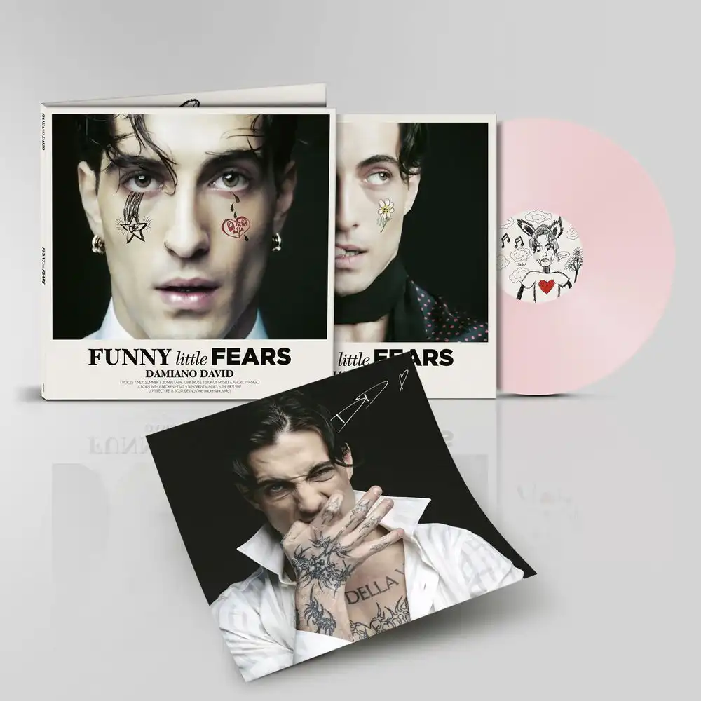DAMIANO DAVID / ダミアーノ・デイヴィッド / FUNNY LITTLE FEARS (SIGNED PINK VINYL)