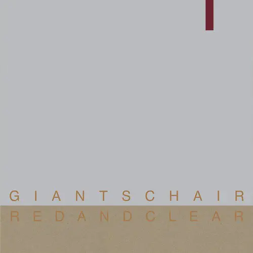 GIANTS CHAIR / ジャイアンツ・チェアー / RED AND CLEAR (LP)