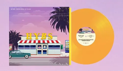 HYBS / ハイブス / MAKING STEAK (2025 ORANGE VINYL)