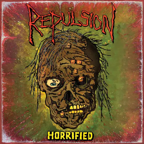 REPULSION / リパルジョン / HORRIFIED (TRANSLUCENT GREEN VINYL)