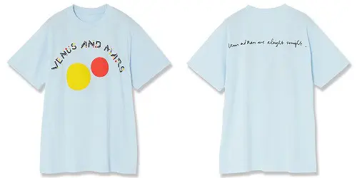 PAUL McCARTNEY / ポール・マッカートニー / VENAS & MARS ARE ALRIGHT TONIGHT S/S TEE S