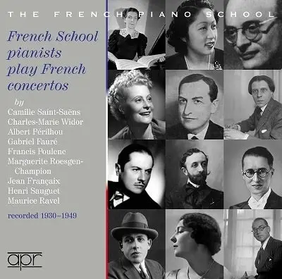 JEANNE-MARIE DARRE / ジャンヌ=マリー・ダルレ / FRENCH SCHOOL PIANISTS PLAY FRENCH CONCERTOS