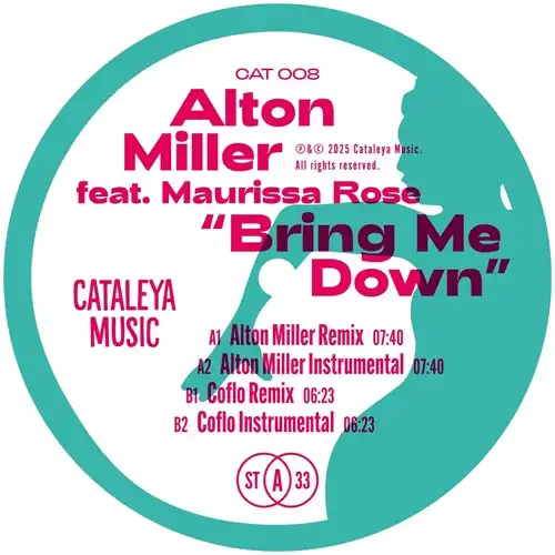 ALTON MILLER / MAURISSA ROSE / アルトン・ミラー/モーリサ・ローズ / BRING ME DOWN (ALTON MILLER & COFLO RMXS)