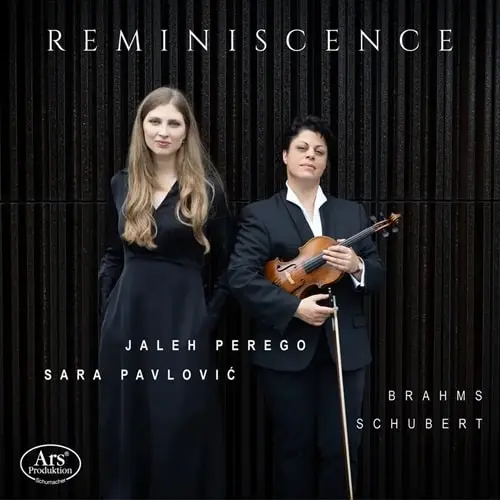 JALEH PEREGO / ジャレ・ペレゴ / BRAHMS:VIOLIN SONATA NO.1 / SCHUBERT:FANTASIA FOR VIOLIN AND PIANO