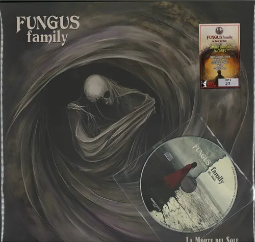 FUNGUS FAMILY / LA MORTE DEL SOLE: 66 COPIES LIMITED MARBLE COLOR VINYL+CD