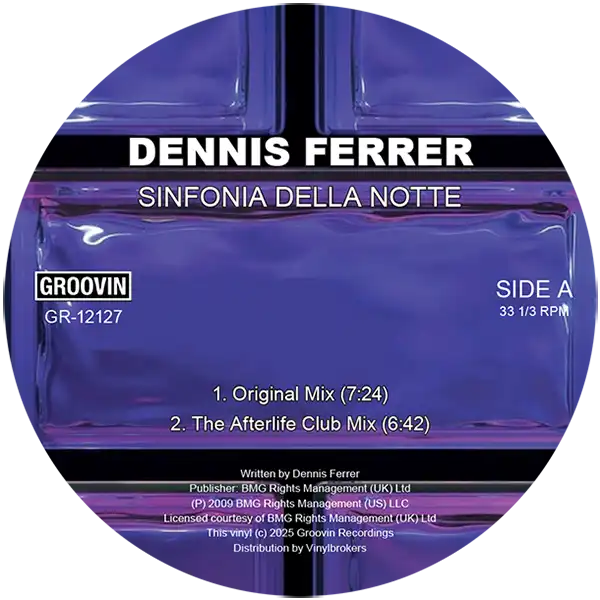 DENNIS FERRER / デニス・フェラー / SINFONIA DELLA NOTTE