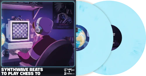 V.A.(LOFI GIRL PRESENTS) / LOFI GIRL X CHESS.COM SYNTHWAVE BEATS (2LP) (OPAQUE LIGHT BLUE VINYL)