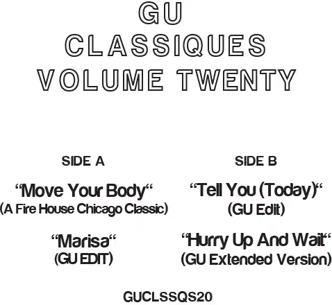 GLENN UNDERGROUND / CLASSIQUES VOL. 20