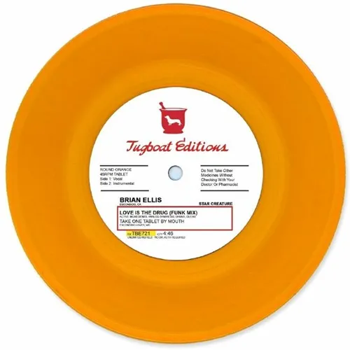 BRIAN ELLIS / ブライアン・エリス / LOVE IS THE DRUG (7")