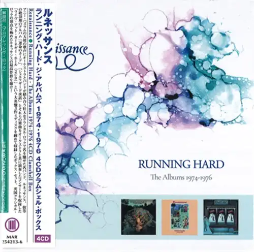 RENAISSANCE (PROG: UK) / ルネッサンス / ランニング・ハード - ジ・アルバムズ 1974-1976 4CDクラムシェル・ボックス