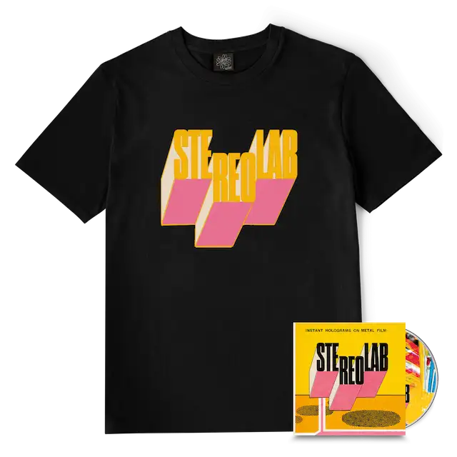 ステレオラブ / インスタント・ホログラムズ・オン・メタル・フィルムCD+Tシャツ(XL)