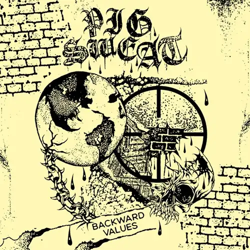PIG SWEAT / ピッグ・スウェット / BACKWARD VALUES (LP)