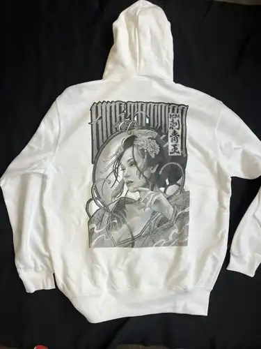 KING OF TATTOO 2025 / L/WHITE/HOODIE
