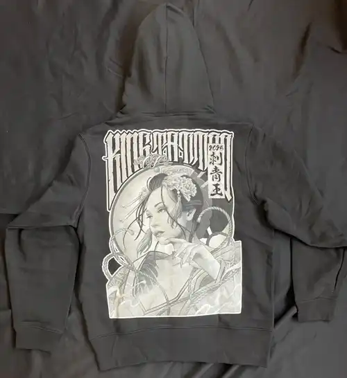 KING OF TATTOO 2025 / L/BLACK/HOODIE
