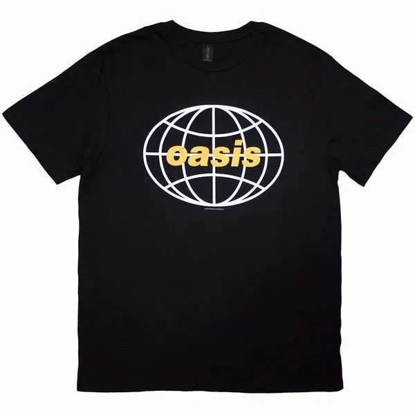 OASIS / オアシス / GLOBE LOGO (BLACK)(L)