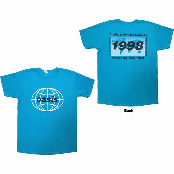OASIS / オアシス / 1998 WORLD TOUR - USA/CANADA (BLUE)(L)