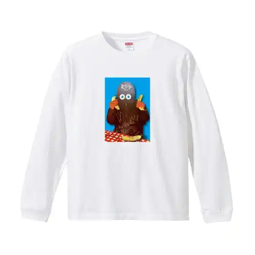 RISE FROM THE DEAD / M/WHITE/BANANA BOY Long T-shirt