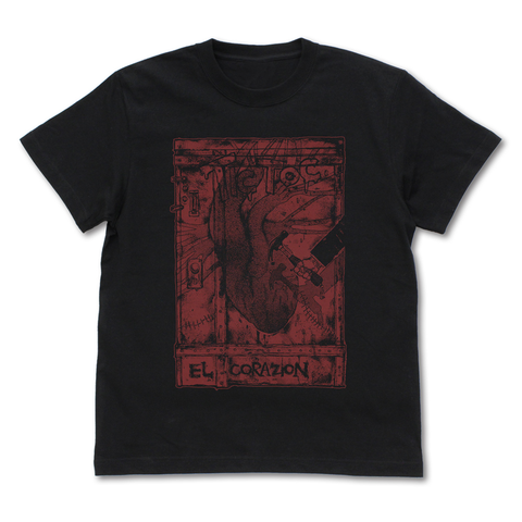 (ANIMATION MUSIC) / (アニメーション音楽) / XL / BK / 心「扉」Tシャツ