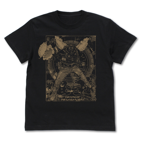 (ANIMATION MUSIC) / (アニメーション音楽) / XL/BK/カイマン Tシャツ ギョーザ魔王 Ver.