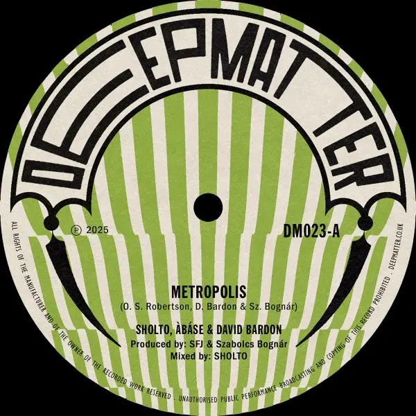SHOLTO & ABASE & DAVE BARDON / ショルト & アバセ & デイヴ・バルドン / METROPOLIS / THE RIGHT ORCHID