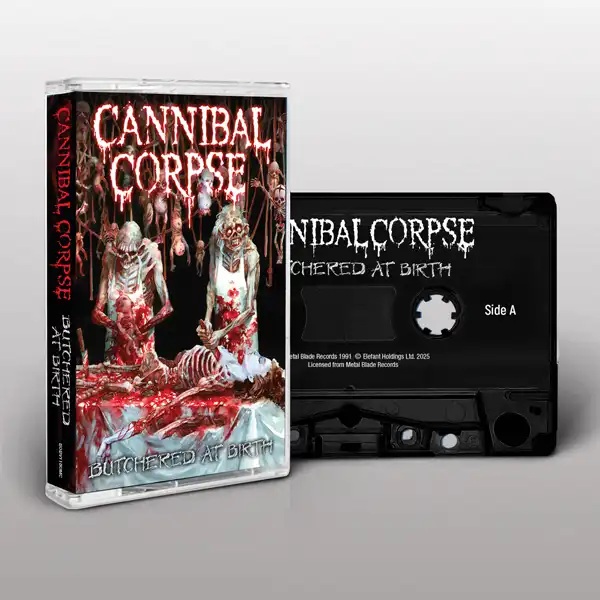 Cannibal Corpse / Buchered at Birth 帯付き BUTCHERED AT BIRTH/CANNIBAL CORPSE/カンニバル・コープス/カセット