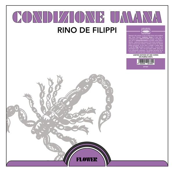 RINO DE FILIPPI / リノ・デ・フィリッピ / CONDIZIONE UMANA (PURPLE VINYL)
