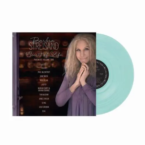 BARBRA STREISAND / バーブラ・ストライサンド / THE SECRET OF LIFE: PARTNERS, VOLUME 2 (AQUA VINYL LP)
