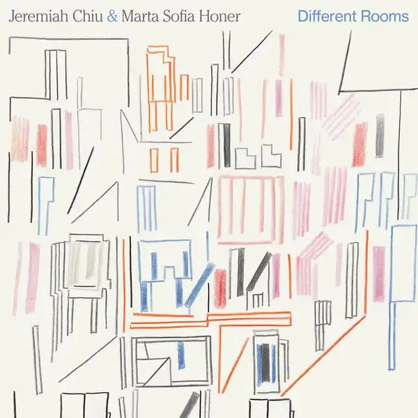 JEREMIAH CHIU & MARTA SOFIA HONER / DIFFERENT ROOMS [LP - BLACK]
