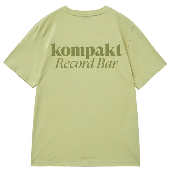 KOMPAKT RECORD BAR / (Light Lime L)T-Shirt KRB Basic Logo