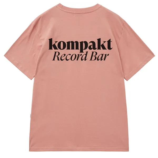 KOMPAKT RECORD BAR / (Salmon L)T-Shirt KRB Basic Logo