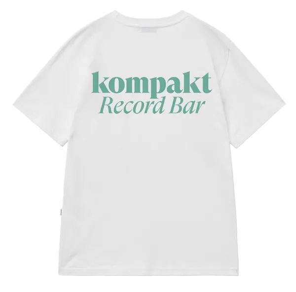 KOMPAKT RECORD BAR / (White L)T-Shirt KRB Basic Logo