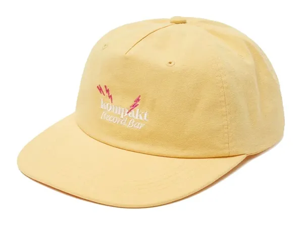 KOMPAKT RECORD BAR / (Yellow)Cap Thunder KRB Logo