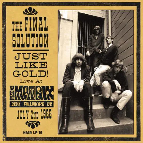 FINAL SOLUTION / JUST LIKE GOLD: LIVE AT THE MATRIX (LP)