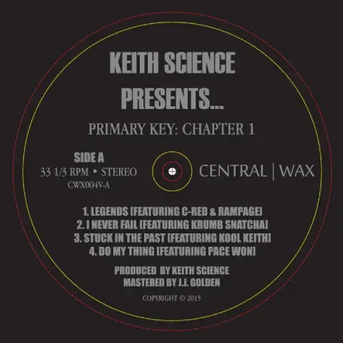 KEITH SCIENCE / PRIMARY KEY: CHAPTER 1 EP (12inch)