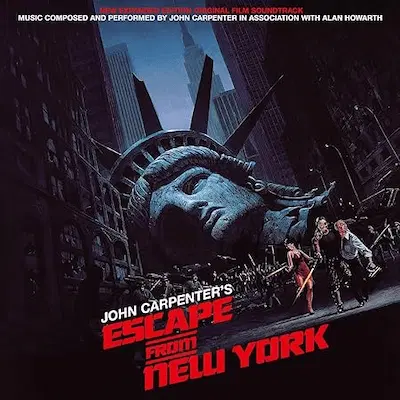 JOHN CARPENTER / ジョン・カーペンター / ESCAPE FROM NEW YORK(Red Vinyl) / ESCAPE FROM NEW YORK(Red Vinyl)