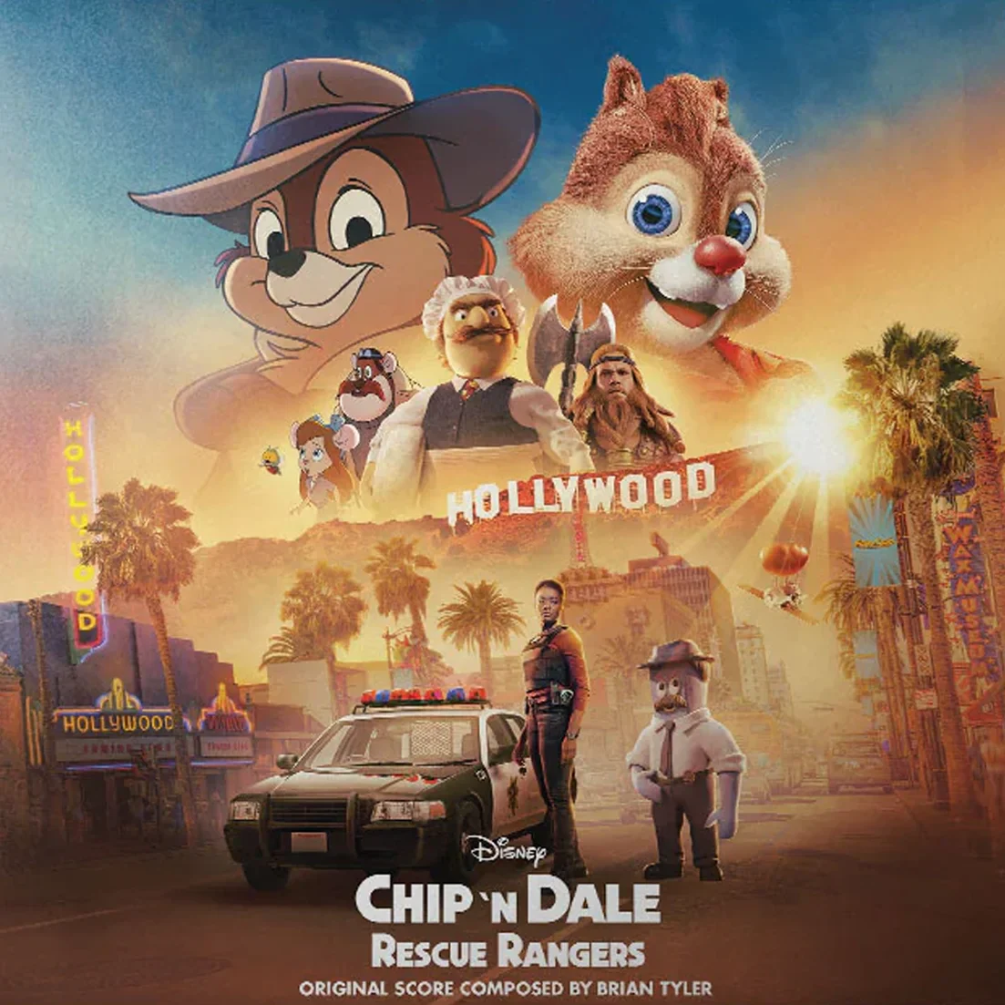 BRIAN TYLER / ブライアン・タイラー / CHIP 'N DALE: RESCUE RANGERS - VINYL SOUNDTRACK TRI COLOR STRIPE (2LP)