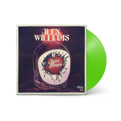 ALEX WILLIAMS / SPACE BRAIN (FLUORESCENT NEON GREEN LP)