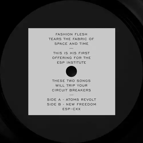 FASHION FLESH / ATOMS REVOLT B/W NEW FREEDOM